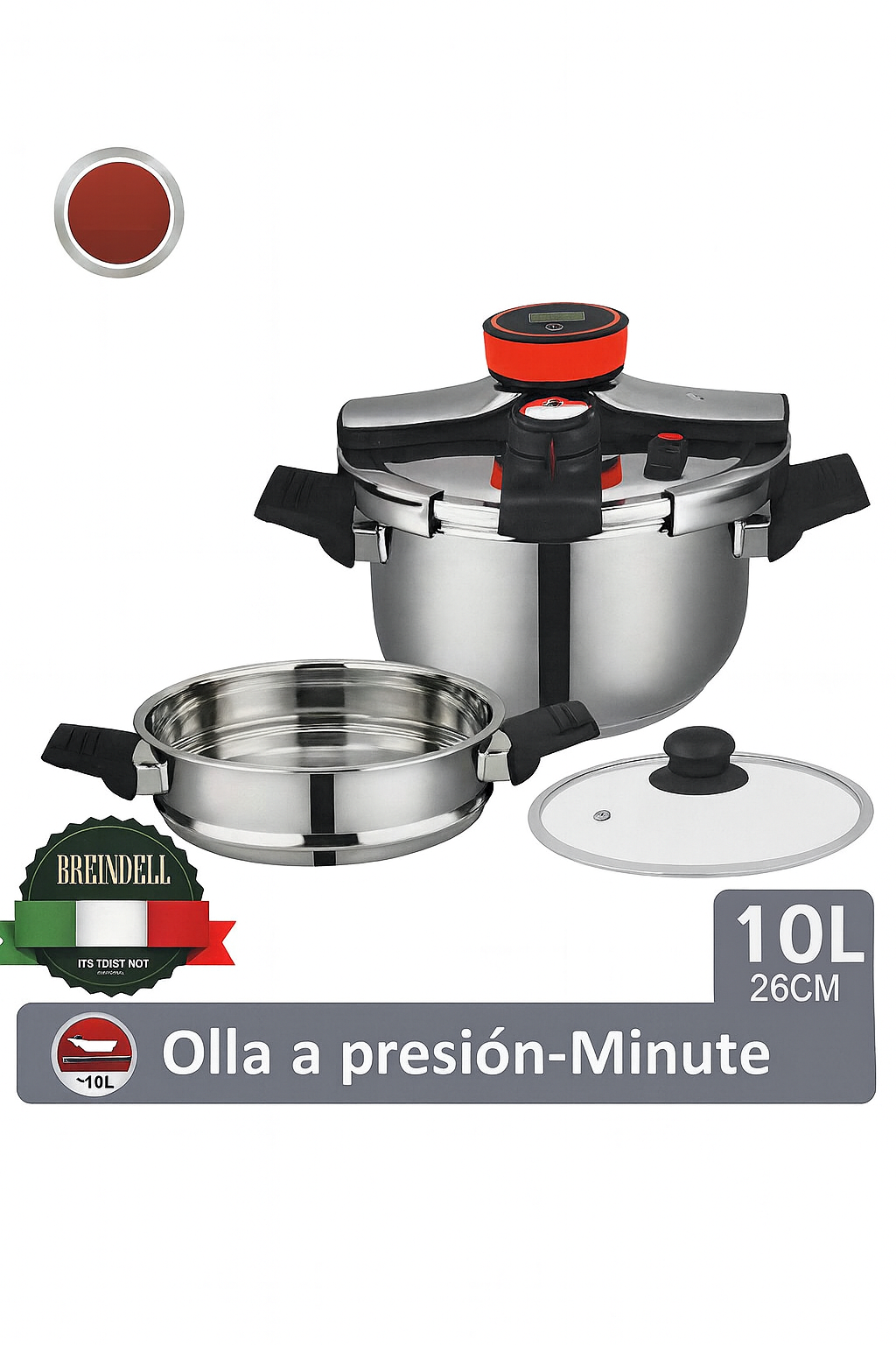 Olla a Presión con Cuscusera / Vaporera