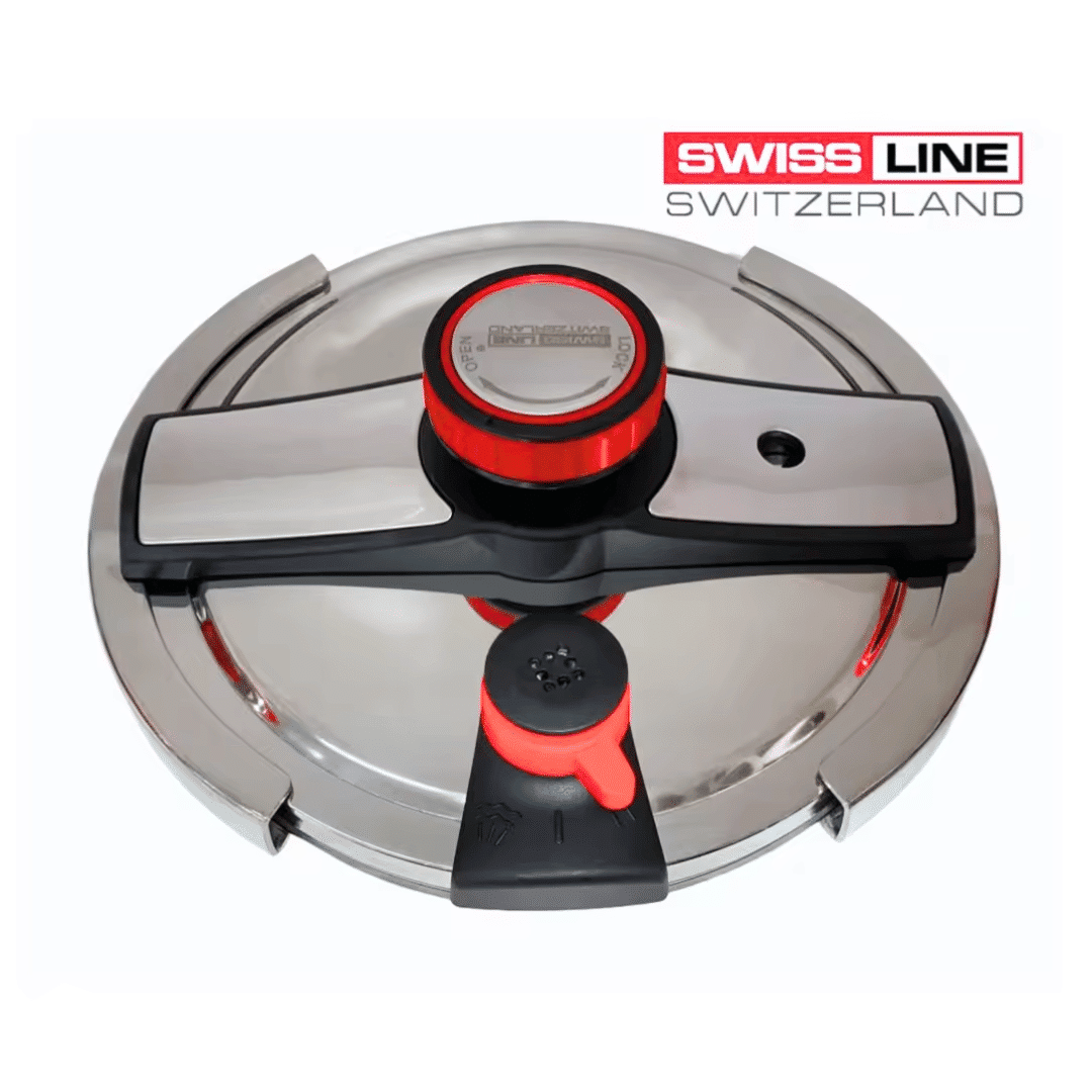 Olla de Presión  Swiss Line | Cocina Rápida y Segura en Inducción y Gas