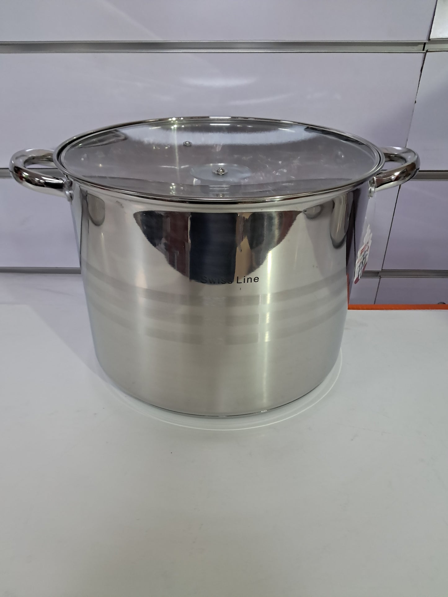 Juego de 4 Ollas Alta de Acero Inoxidable 6L/8L/10L /12L