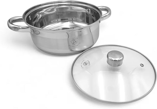 Set de Ollas Royal Swiss Acero Inoxidable (5 Piezas)