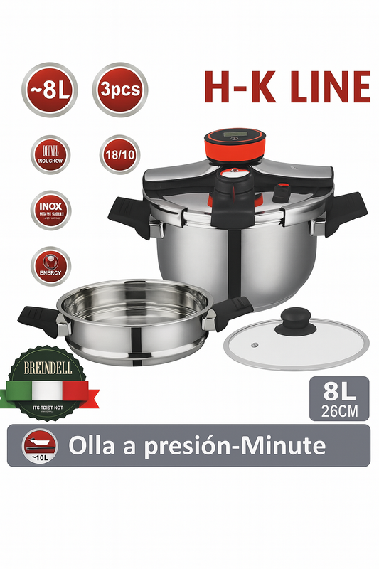 Olla a Presión  con Cuscusera / Vaporera